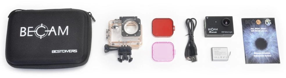 Action camera Becam 4k EIS 50 METRIAction camera Becam 4k EIS 50 METERS