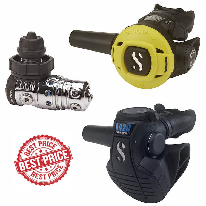 Scubapro MK25 Evo Din 300/D420/S270 Regulator Set