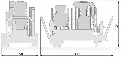 Compressore Coltri Eolo di bassa pressione