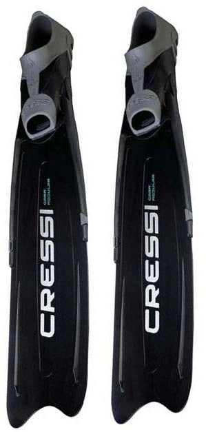 Cressi Gara Modular Fins - Lightweight Spearfishing Fins - Scubamarket