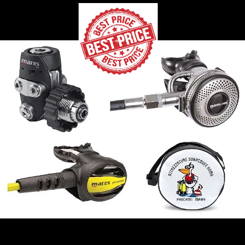 Conjunto de reguladores Mares MR52 AST - DR XR - Prestige Din 