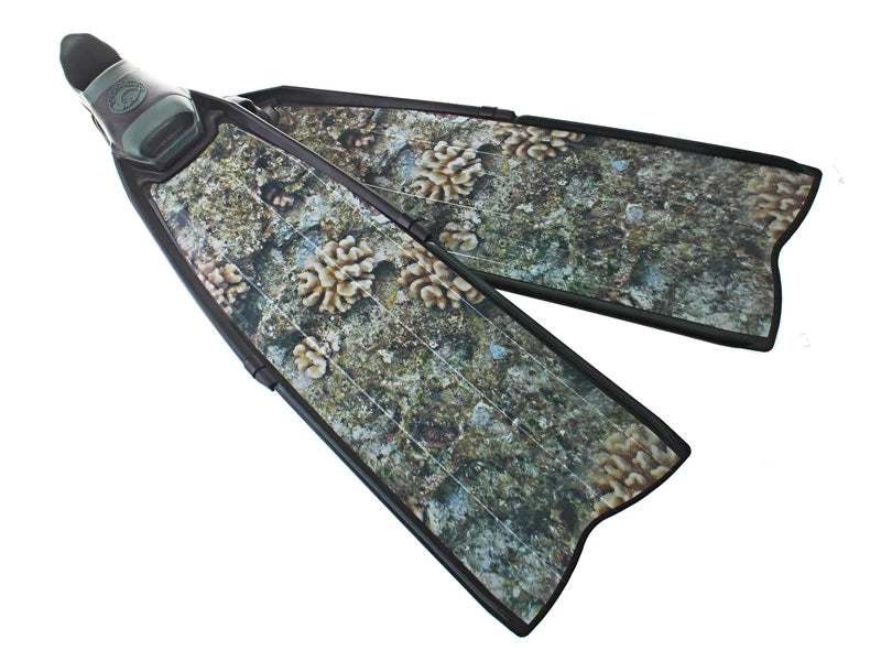 Sporasub Spitfire Mimetic Fins - Buy Camo Freediving Fins - Scubamarket